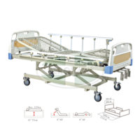BED MANUAL W/ADJ BDY+MAT+IV+OVRBD 3031W1