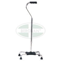 MS Cane-Quad Widebase Black FS921BL