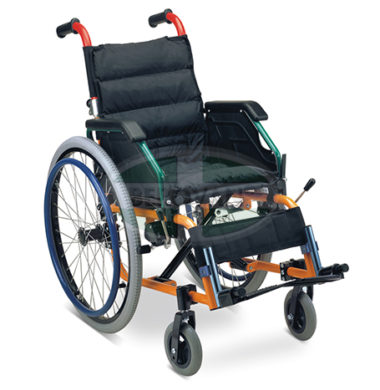 MS Wheelchair For Kid (Folding Handle W/ Seat Pad) FS980LA35