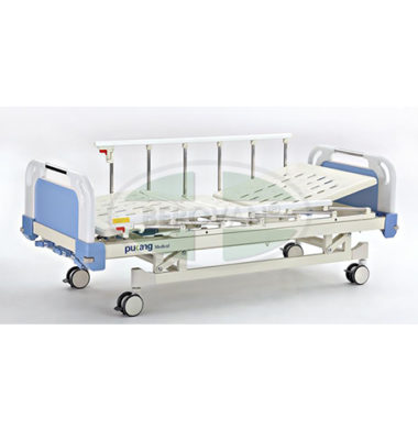 MS Bed-Manual 3 Cranks W/ 4 IV Holes & Patient Name Hior A-5